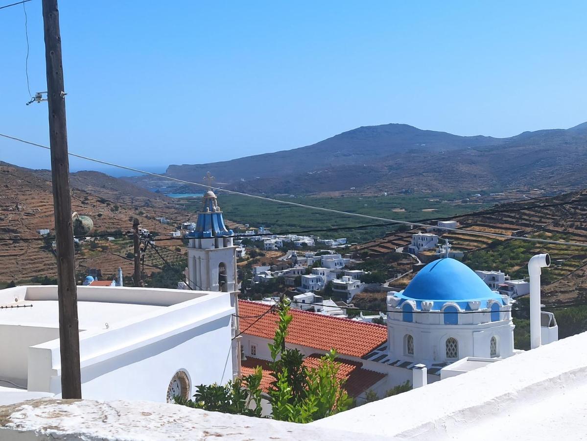 70M2 Neoclassic Villa, Excellent Location Great View Last House Of Village Kalloni  Luaran gambar