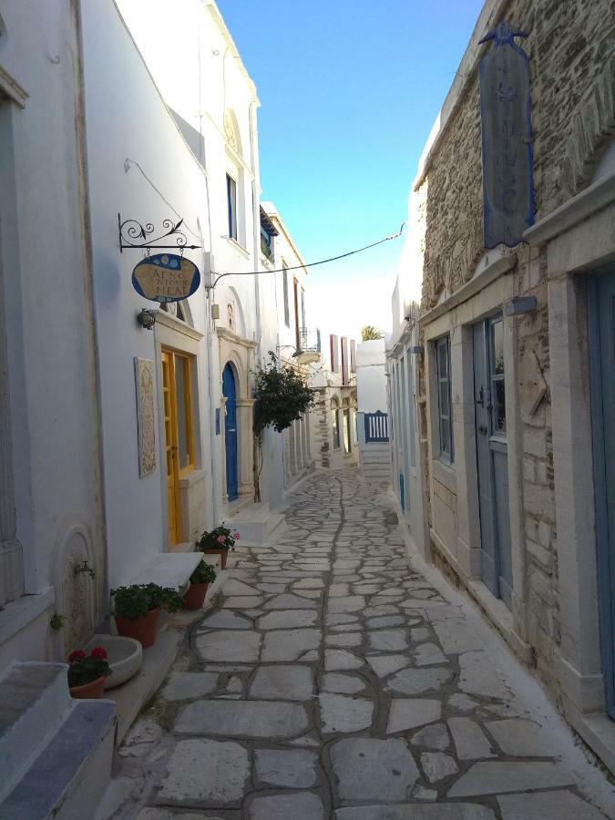 70M2 Neoclassic Villa, Excellent Location Great View Last House Of Village Kalloni  Luaran gambar