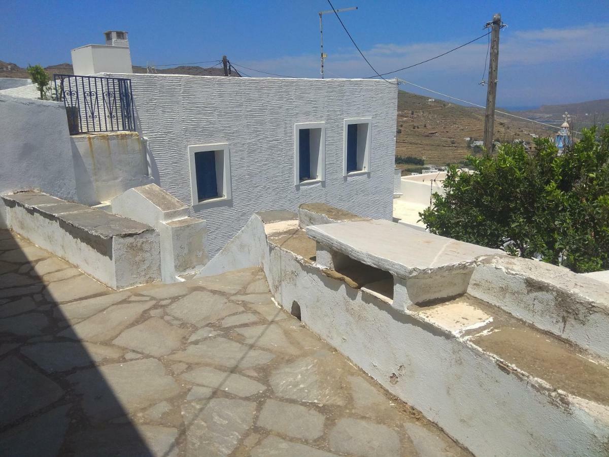 70M2 Neoclassic Villa, Excellent Location Great View Last House Of Village Kalloni  Luaran gambar
